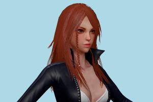 FS Ranger First-Summoner, FS, woman, female, people, human, xna, characters, rigged